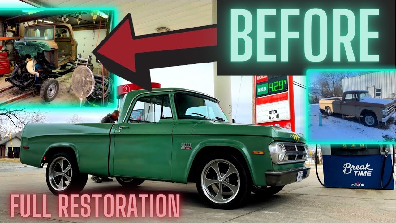 Сборка Dodge D100 Sweptline от начала до конца