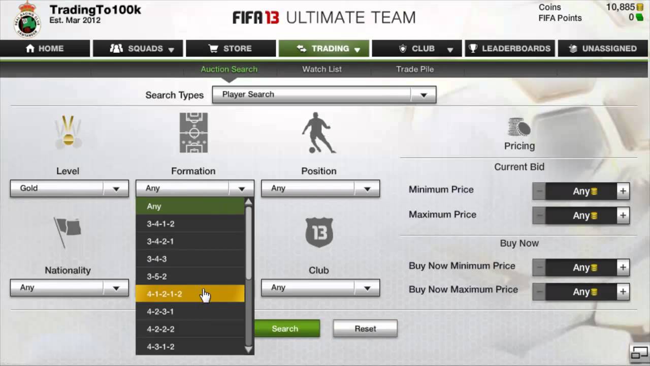 Fifa 13 Ultimate Team - Trading To 100k - Episode 7 - How I Trade, My Trading Tips (HD)