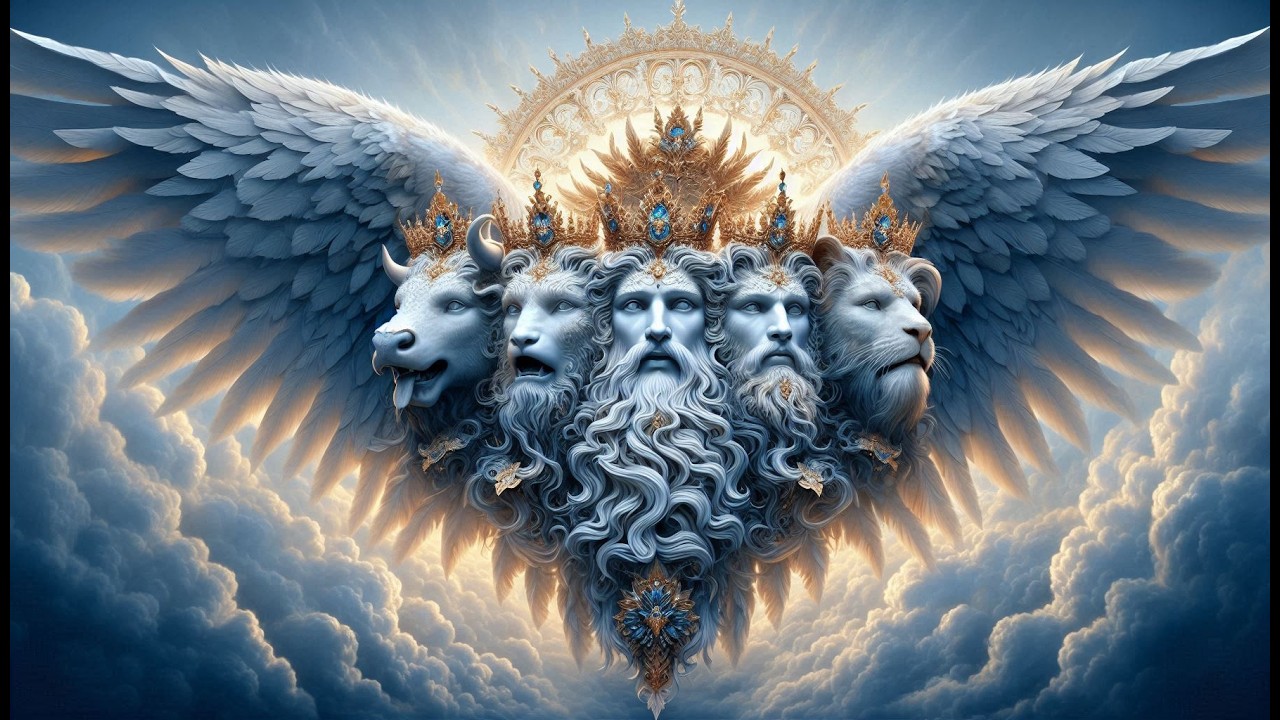 Cherubim vs Seraphim: Understanding the Differences in Angelic Beings 👼✨ #bible