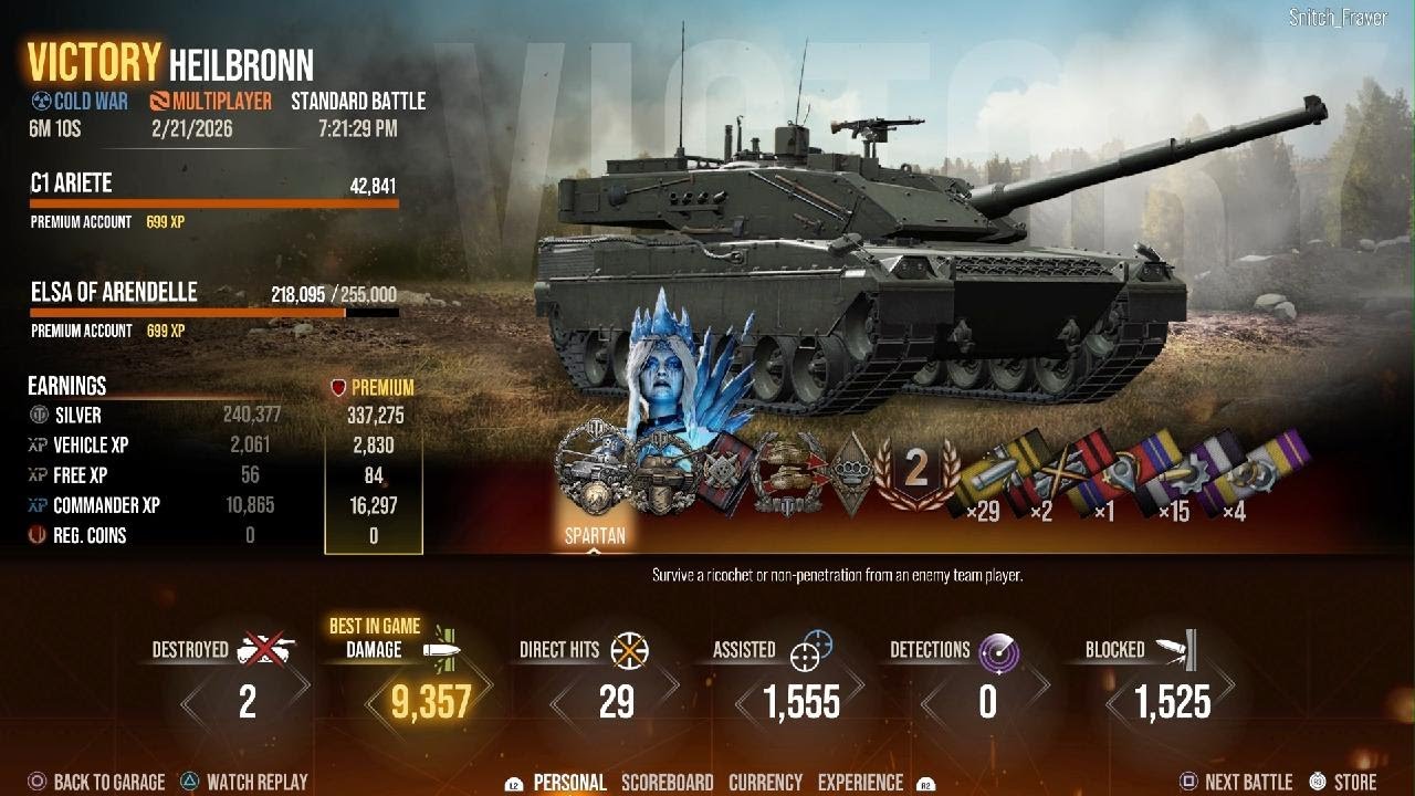 World of Tanks - C1 Ariete - Epic Gameplay