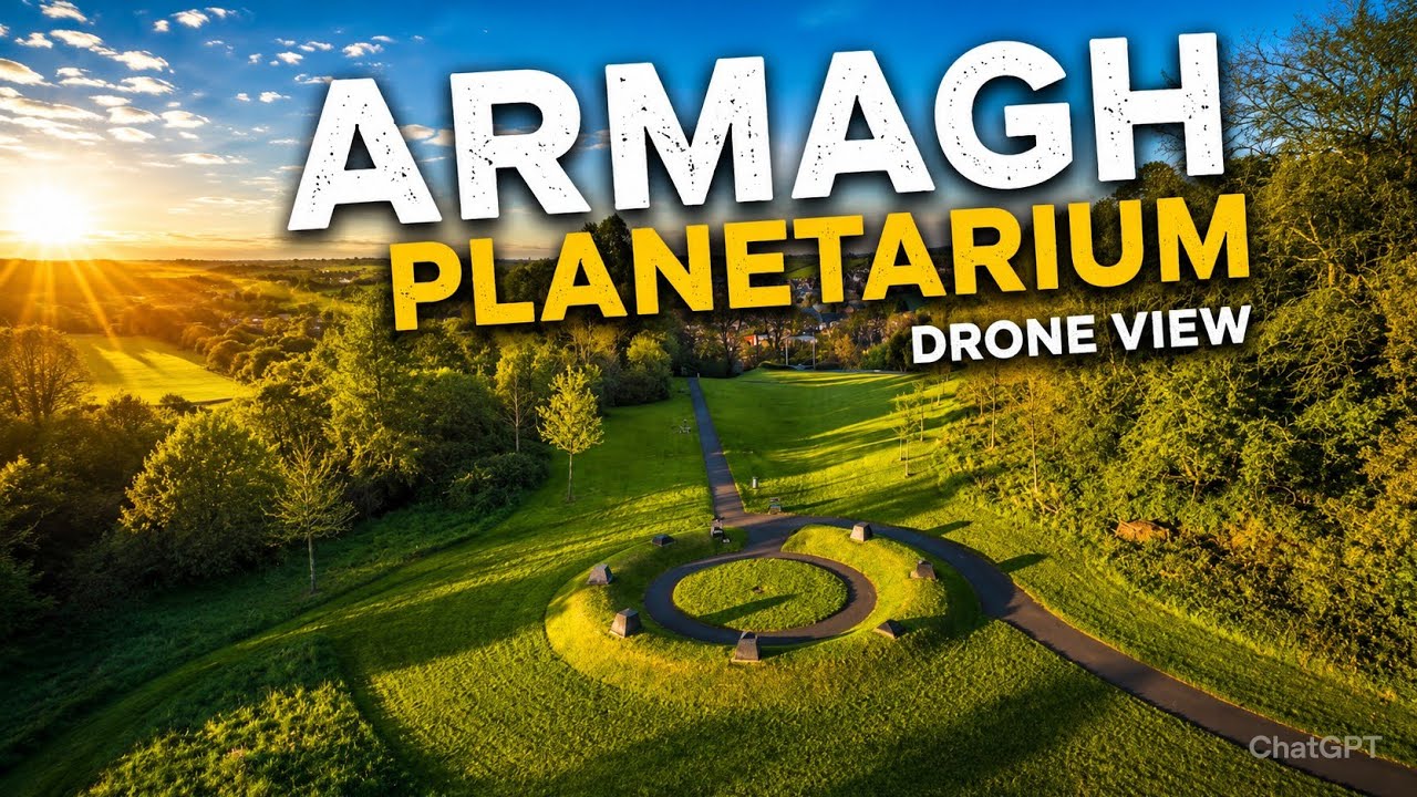 Armagh Planetarium (Drone view)