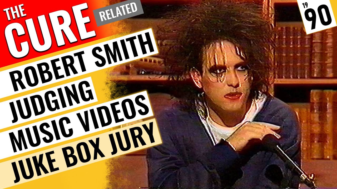 Robert Smith (The Cure) Judging Music Videos | 1990 'Juke Box Jury' BBC 2 🇬🇧