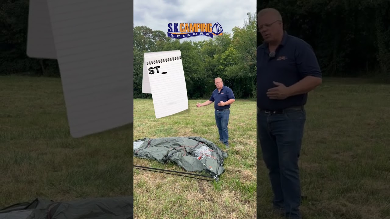 The Better Way To put Up a Tunnel Tent!
