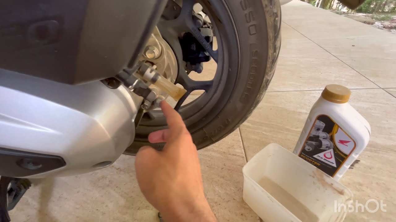 Como trocar o óleo do CVT da PCX 160/150