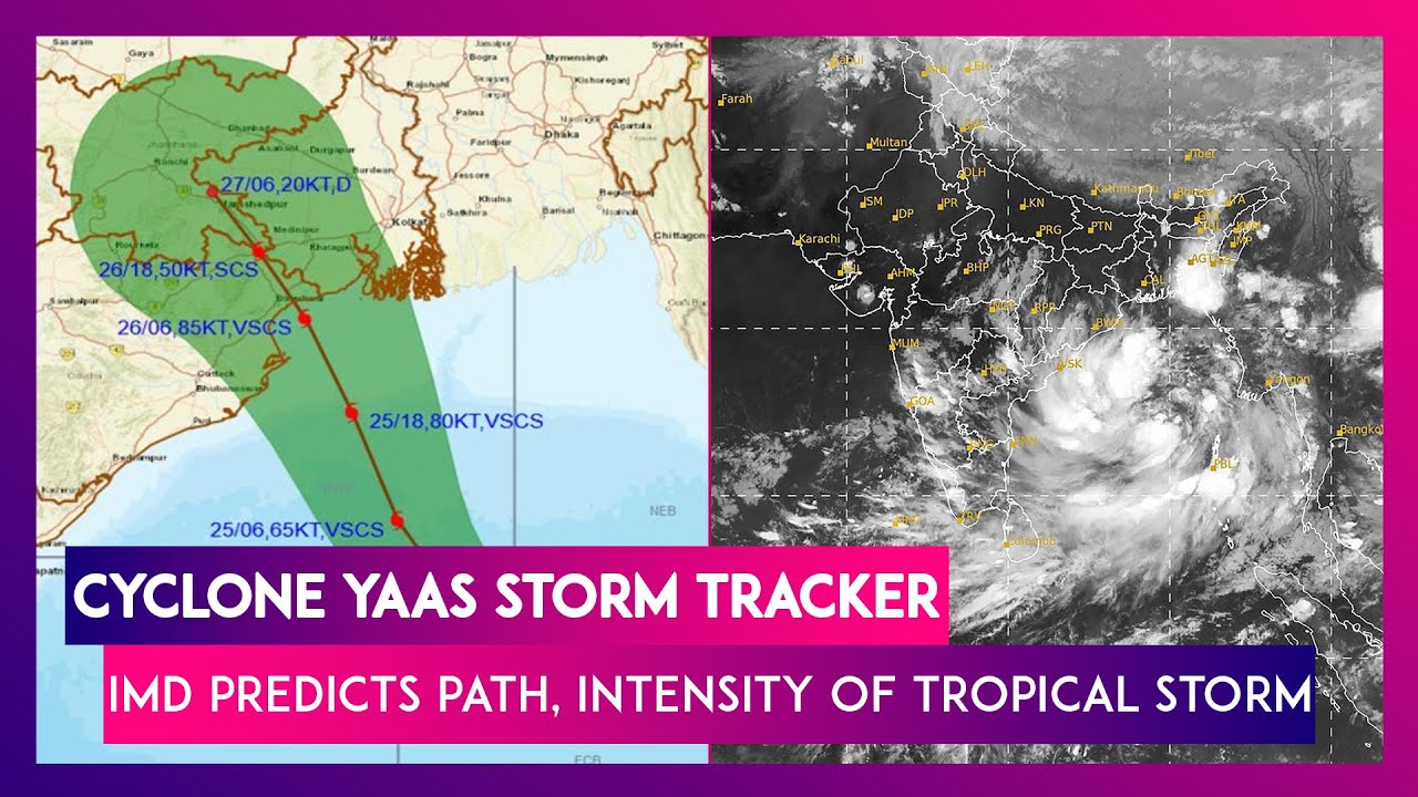 Cyclone Yaas Storm Tracker: IMD Predicts Path, Intensity Of Tropical Storm