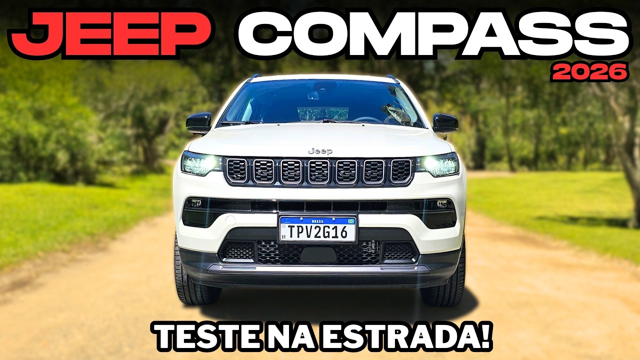 Novo Compass Night Eagle 2026: Teste na ESTRADA da versão mais vendida!