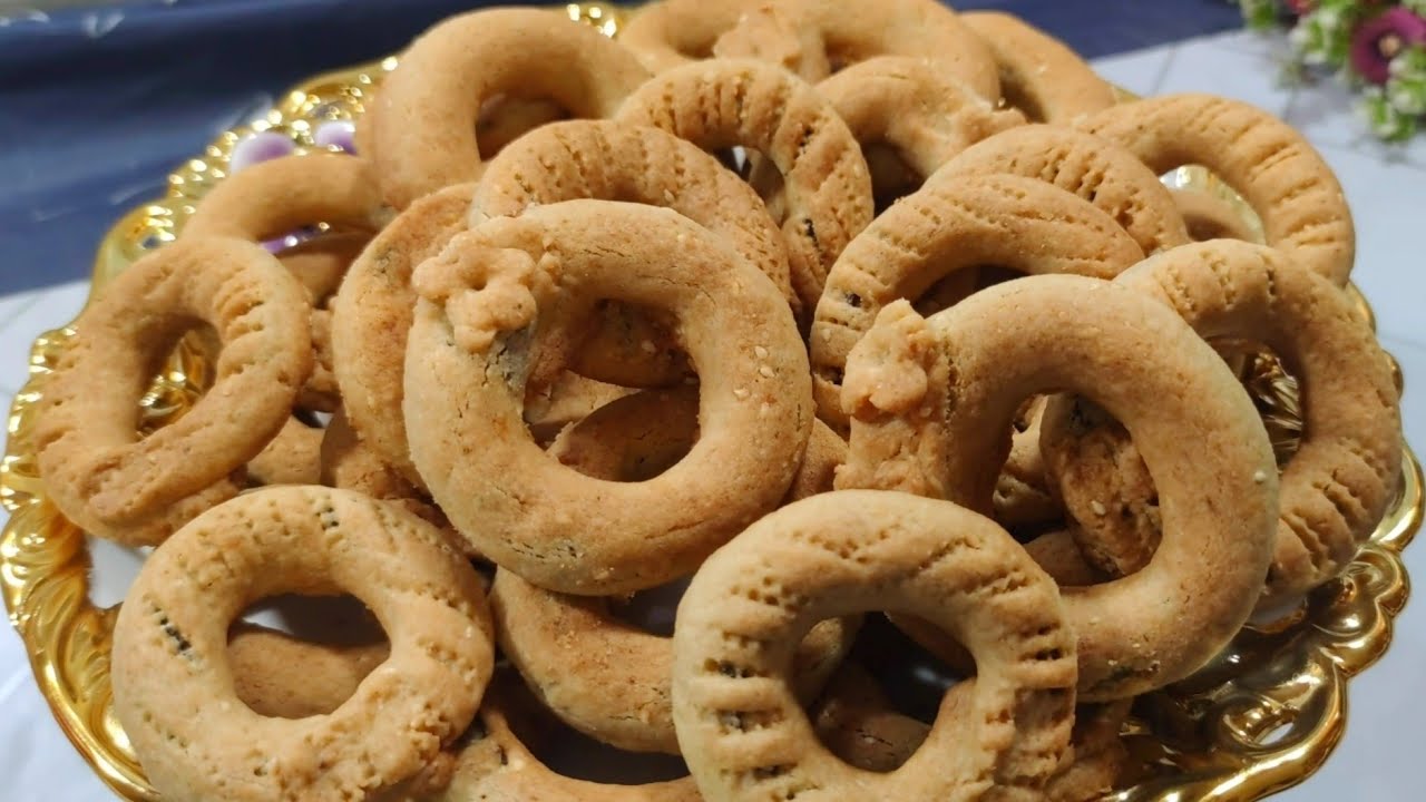 كعك الطحين الهش بنص ساعة بالكوب والكيلو هش دايب بالتم❗بأسهل طريقة ناجحة 💯الوصفة اللي لايمكن اغيرها