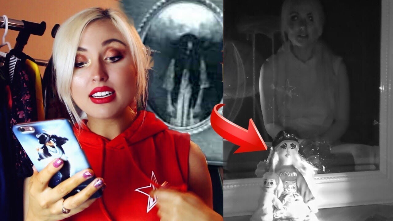 GHOST GIRL in Mirror.. Scary Paranormal Game