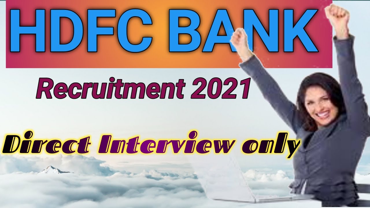 HDFC BANK RECRUITMENT IN TAMIL 2021 || QUALIFICATION DEGREE || SALARY 25000 TO 50000 ||