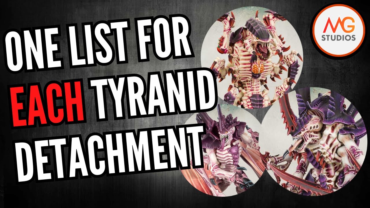 Один новый список 2k каждого отряда тиранидов | Warhammer 40k 10th Ed
