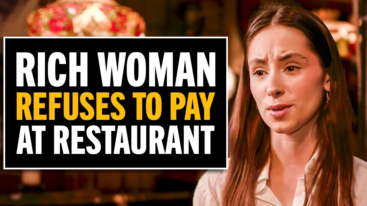 Rich Woman Refuses To Pay, The Reason Is Shocking!