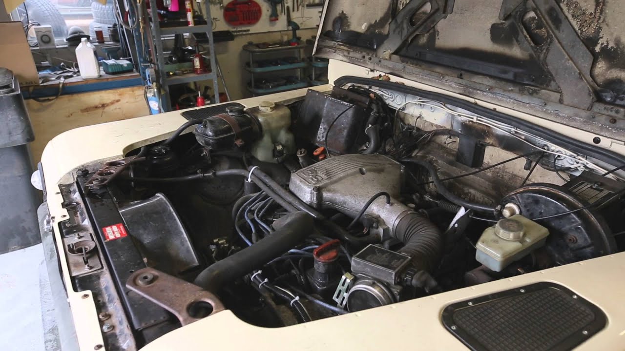 1983 Land Rover 110 county Stationwagon 3.9 v8 Injection engine conversion
