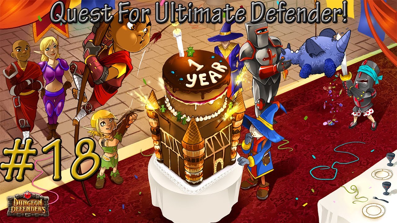 Dungeon Defenders! Q4UD! I HATE SERVANTS QUARTERS!!! #18