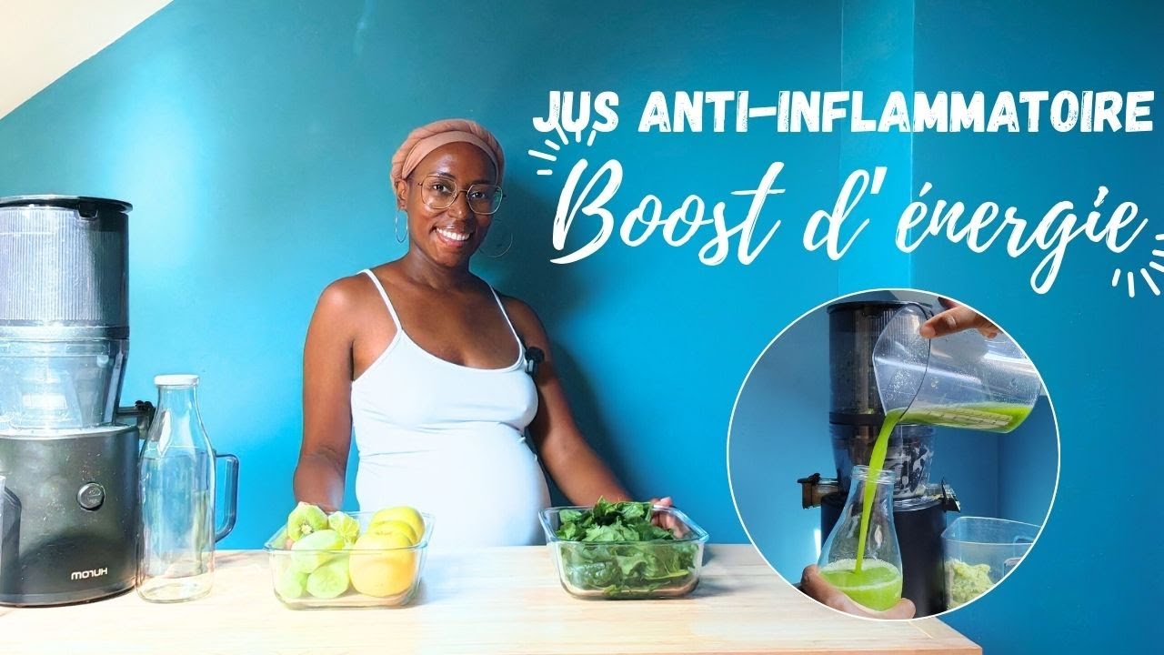 Jus anti-inflammatoire BOOST D'ÉNERGIE ! Recette simple et petit budget