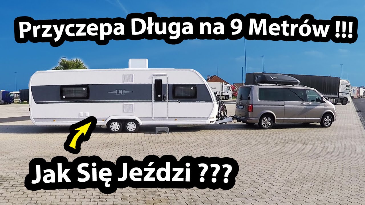Jak się Jeździ z 9-metrową Przyczepą Kempingową ??? - Droga przez Zamknięte Węgry! * winieta (#504)
