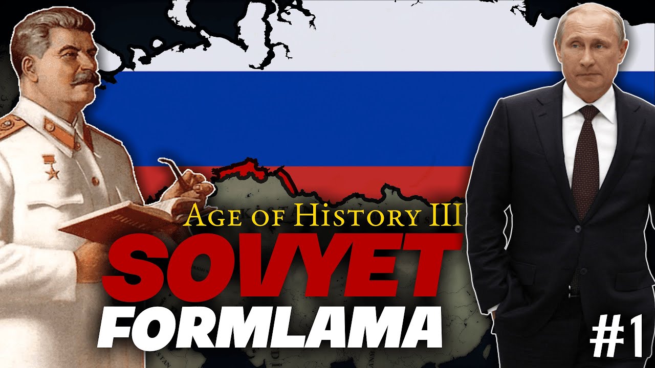 KIZIL ORDU DÖNÜYOR ☭ | Age of History 3 - RUSYA 