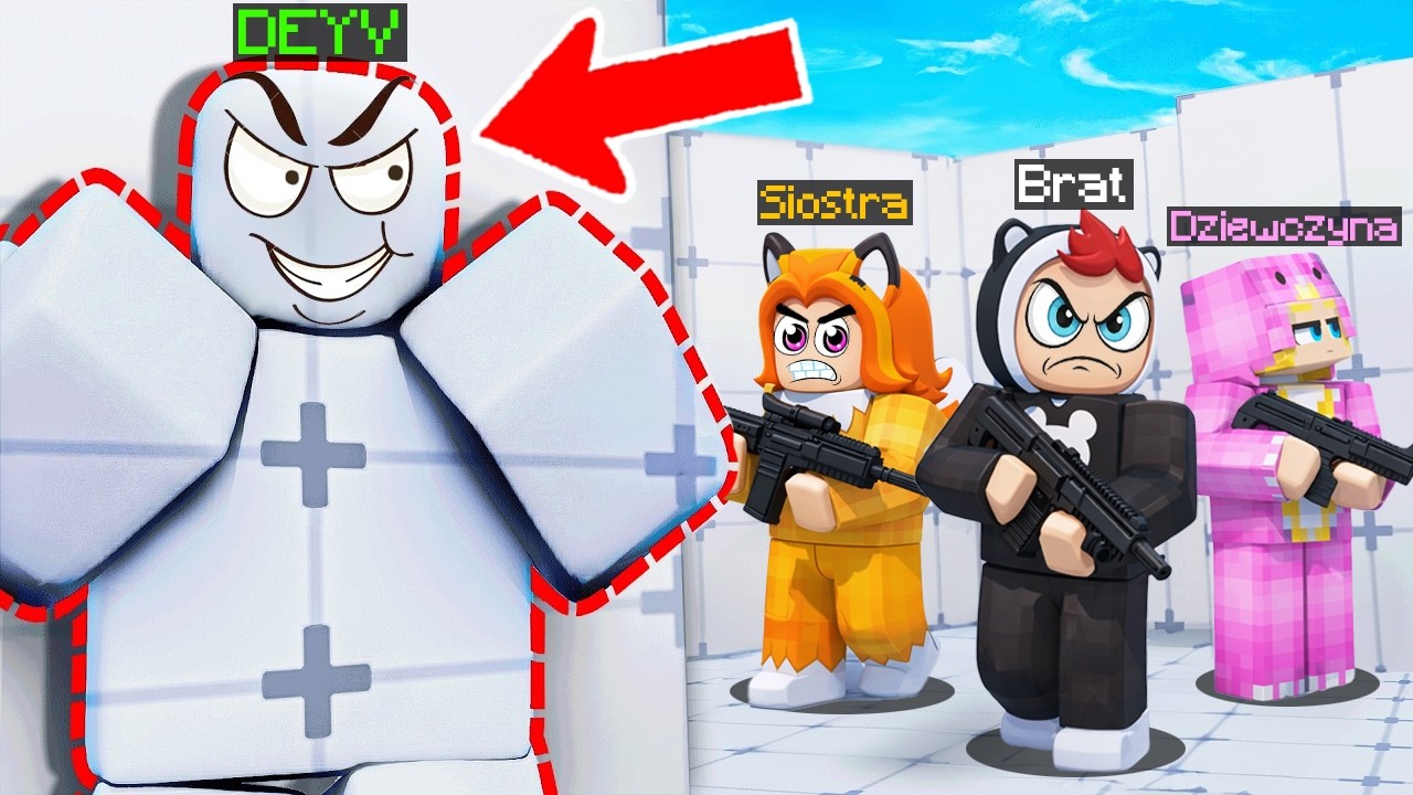 Oszukuje CAŁE KIDOWICE w ROBLOX RIVALS!