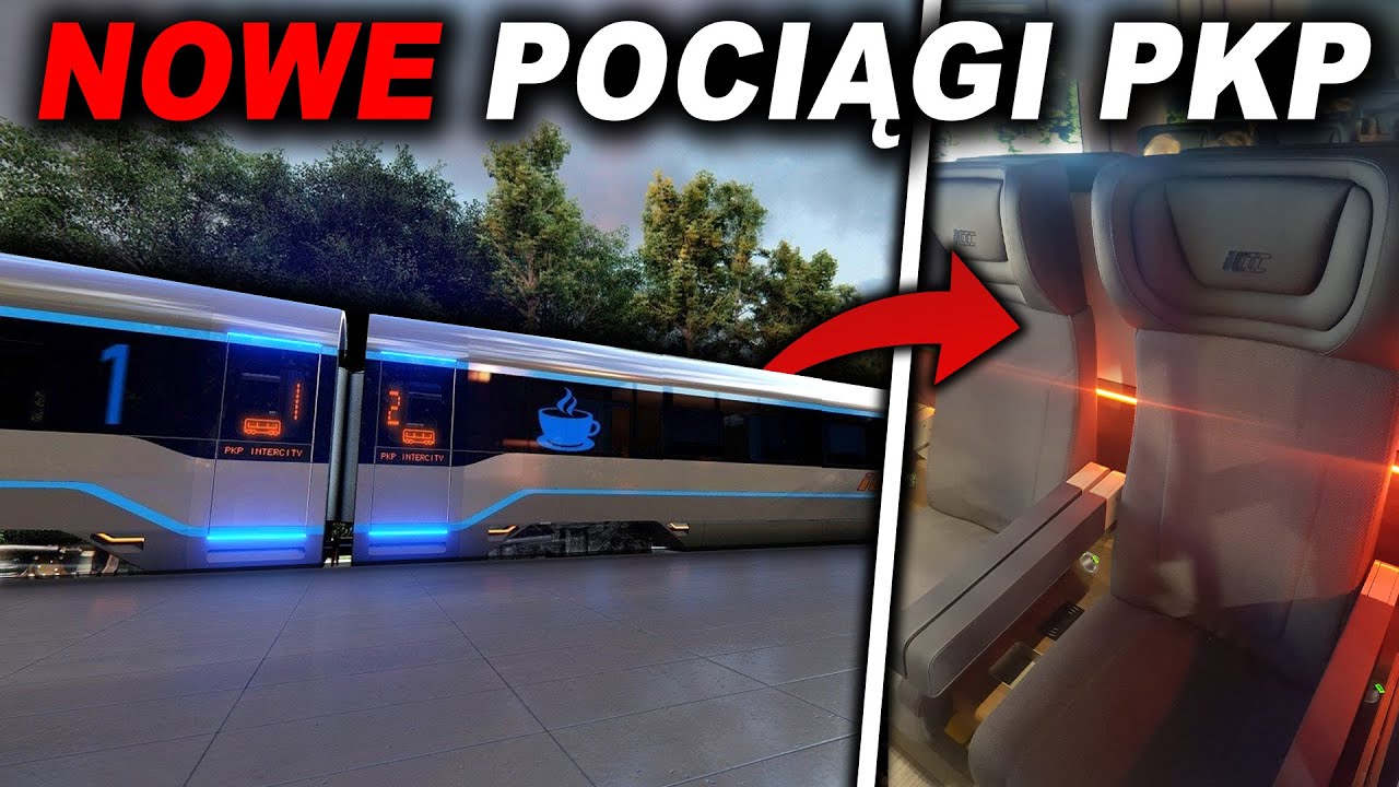 TAK BĘDĄ WYGLĄDAĆ POCIĄGI PKP!