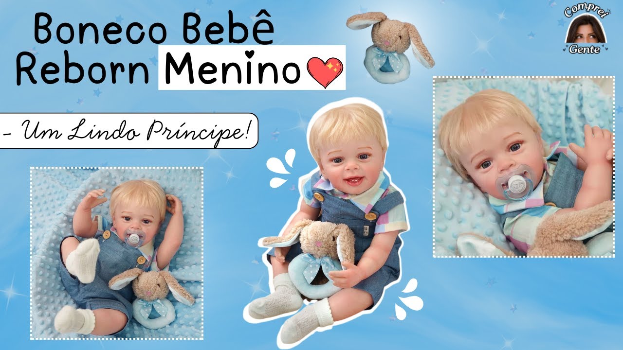 Comprei Bebê Reborn Menino Da Brastoy 💙
