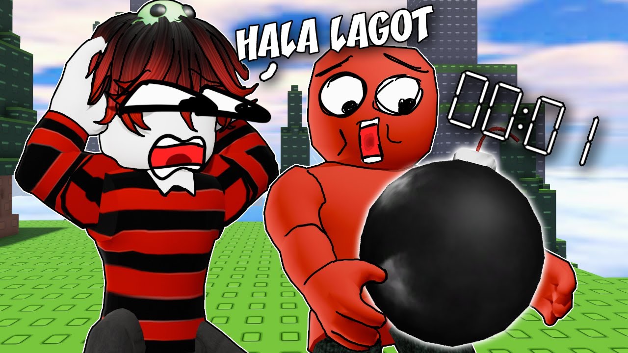 OBBY BUT YOU PASS THE BOMB!!!
