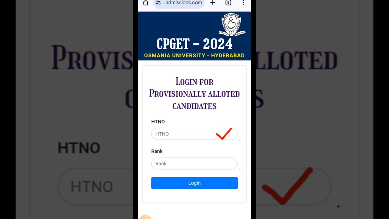 TS CPGET Phase 2 Seat Allotment Results 2024 #cpget #tscpget #seatallotment