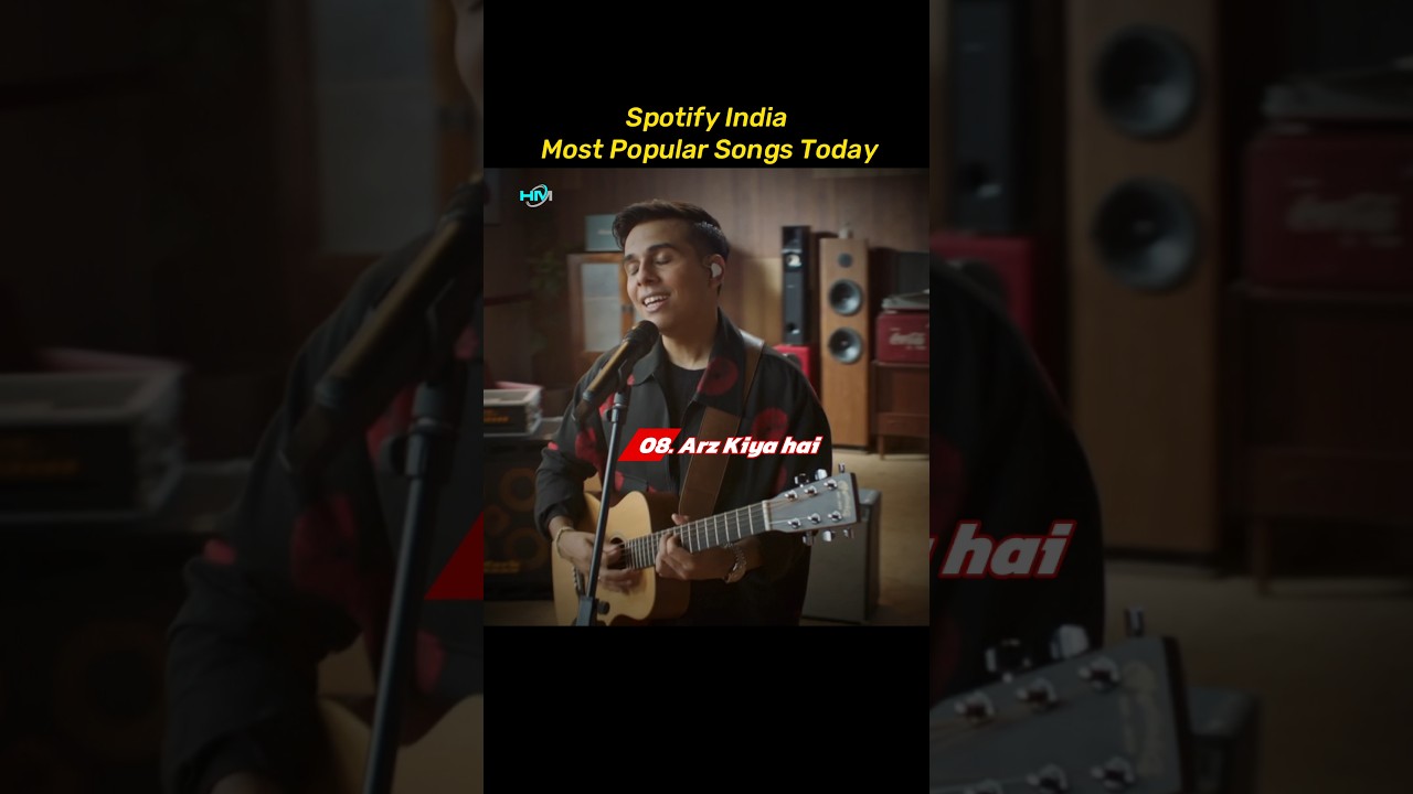 Spotify India – Most Popular Songs Today