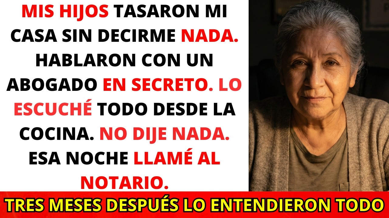 Repartieron Mi Herencia Sin Decirme Nada... El Notario Les Dio Una Sorpresa Tres Meses Después