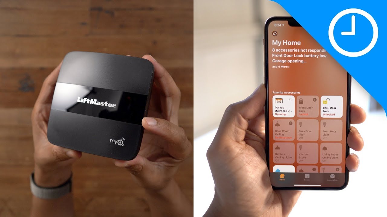 LiftMaster MyQ Home Bridge - Garage door HomeKit and Siri control!