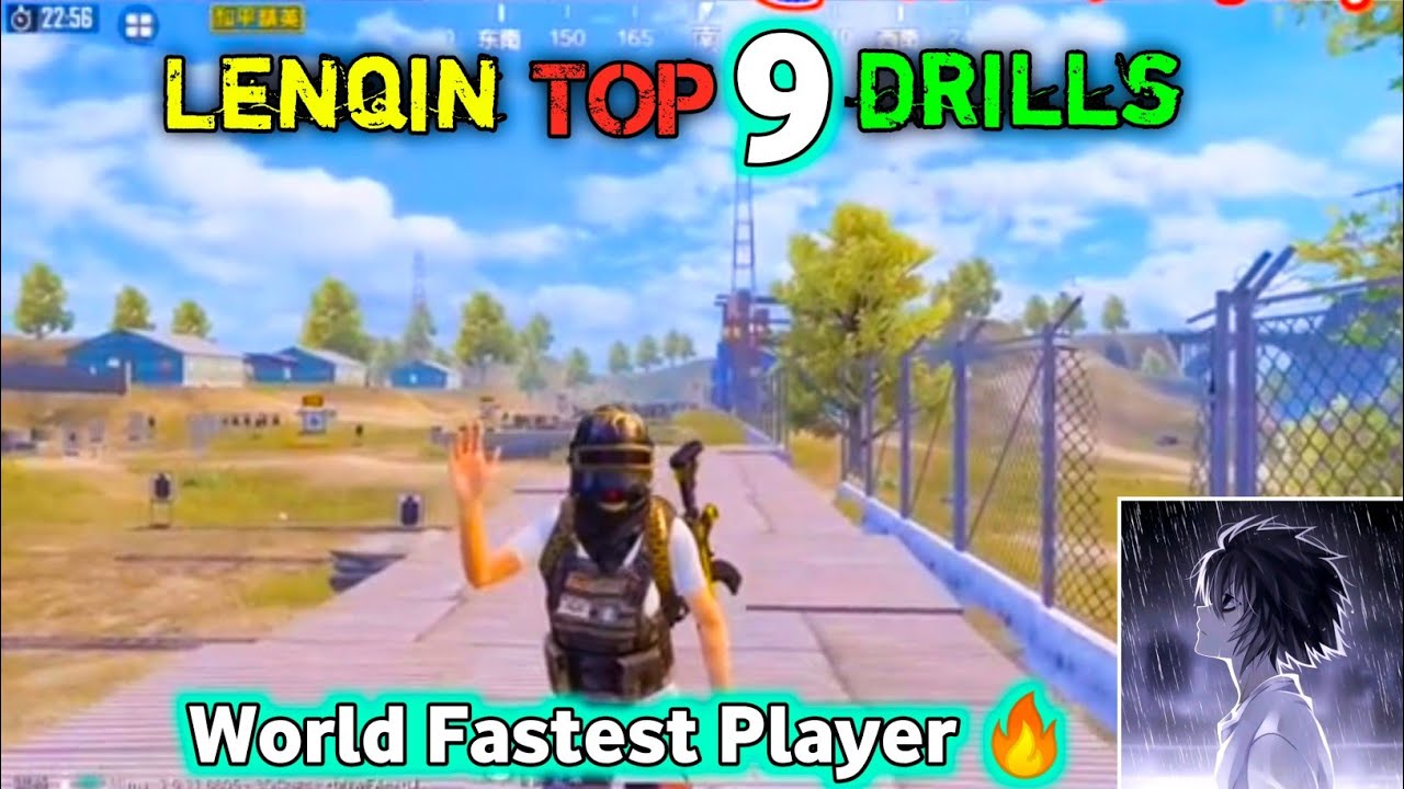 Lenqin Top 9 Tips And Drills For PUBG MOBILE | World Fastest Reflex Montage by Chinese Pro Players