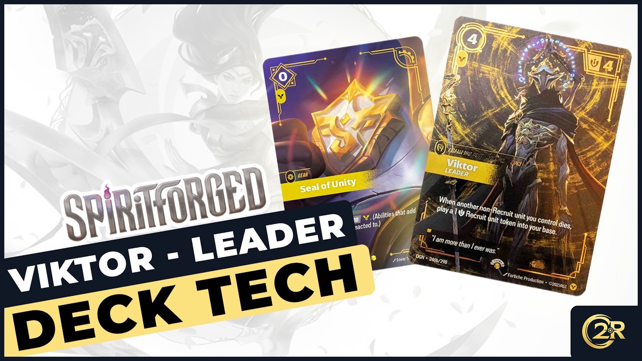 C2R MONO YELLOW Viktor Leader Deck Tech - Spiritforged