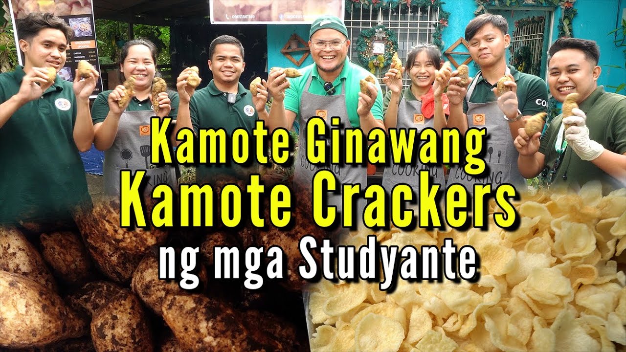 Kamote Crackers