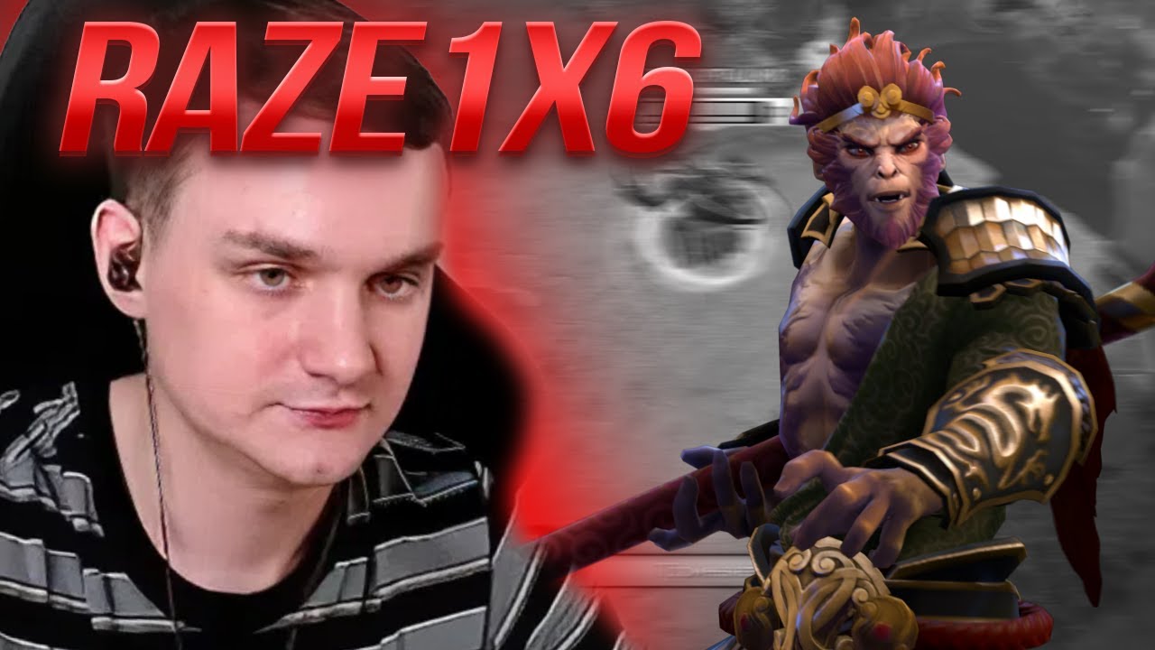 RAZE1X6 НА MONKEY KING! CUSTOM HERO CHAOS