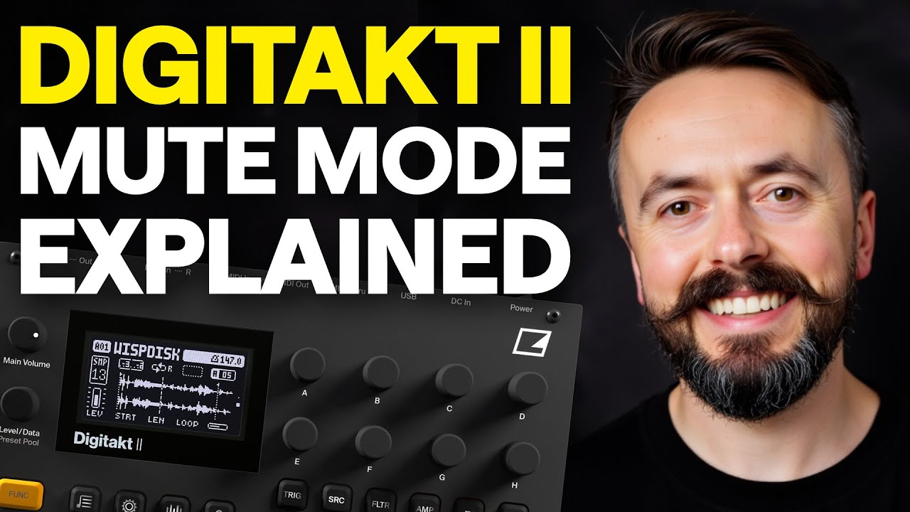 How to Use Mute Modes on Digitakt II for Live Performance