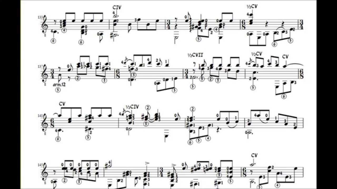 Como Llora Una Estrella Alirio Díaz Music Score
