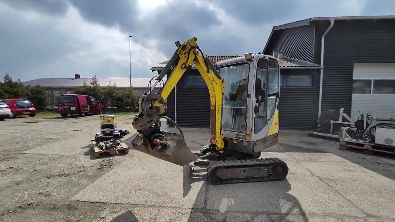 WACKER NEUSON 1404 - 110cm Graveskovl Tilt Planer - A0028886