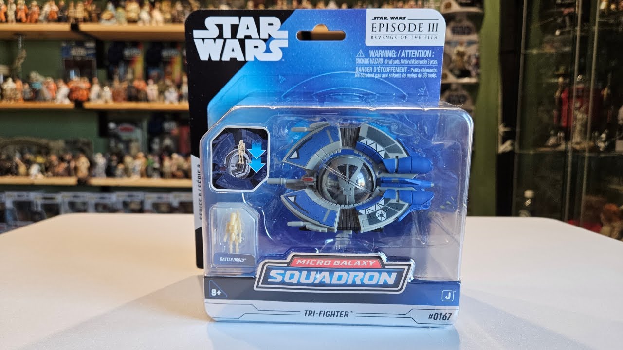 Micro Galaxy Squadron: Обзор Droid Tri-Fighter | JediMaster738