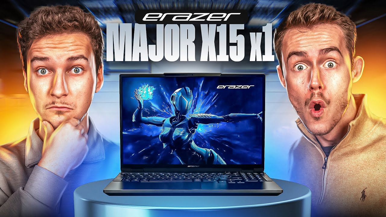 On teste un pc portable gamer ERAZER avec une RTX 4070 !