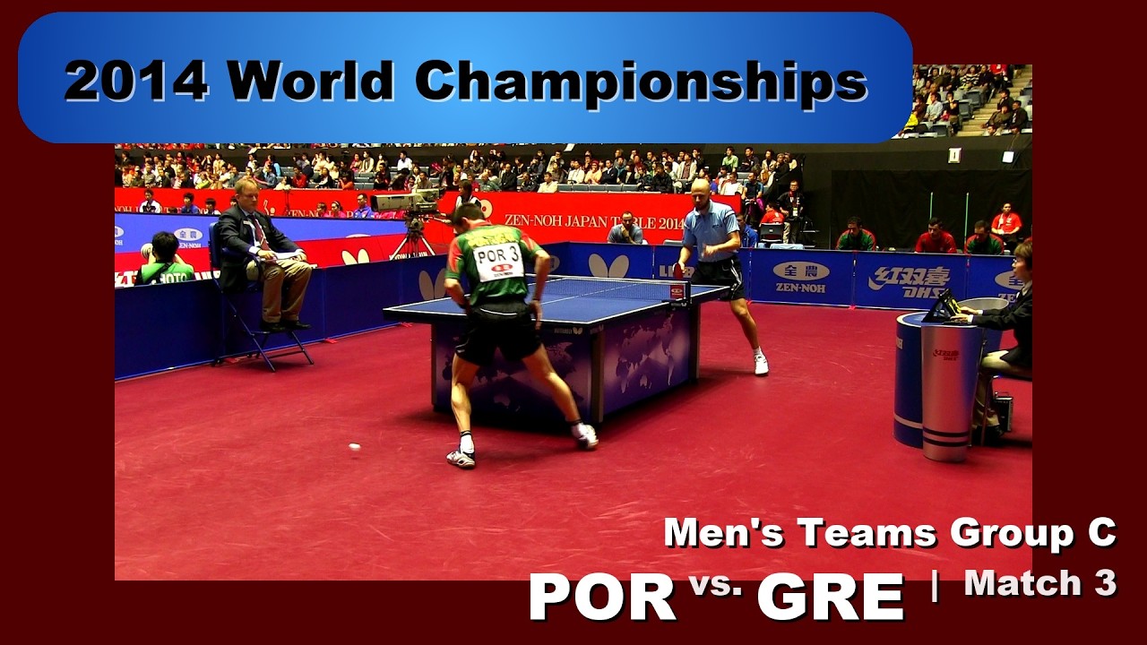 2014 WTTC Men's Team - Group C: POR - GRE Match 3: João Monteiro v Konstantinos Papageorgiou