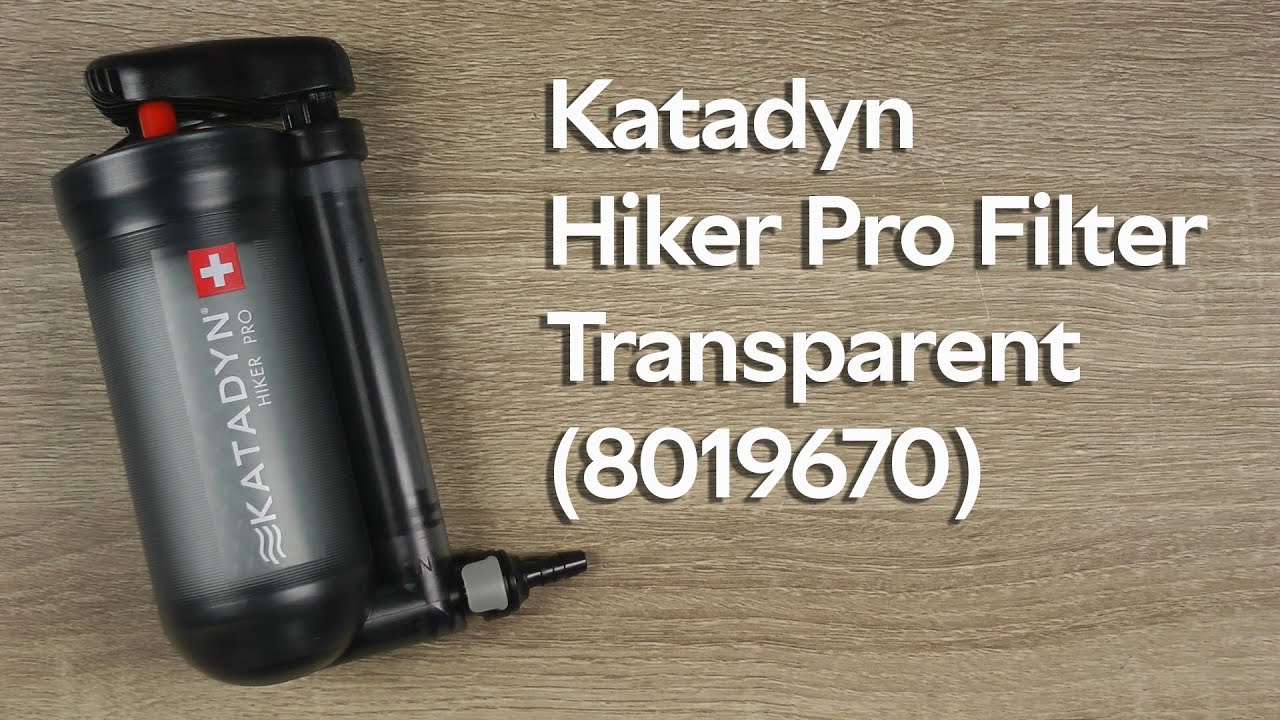 Розпаковка Katadyn Hiker Pro Filter Transparent (8019670)