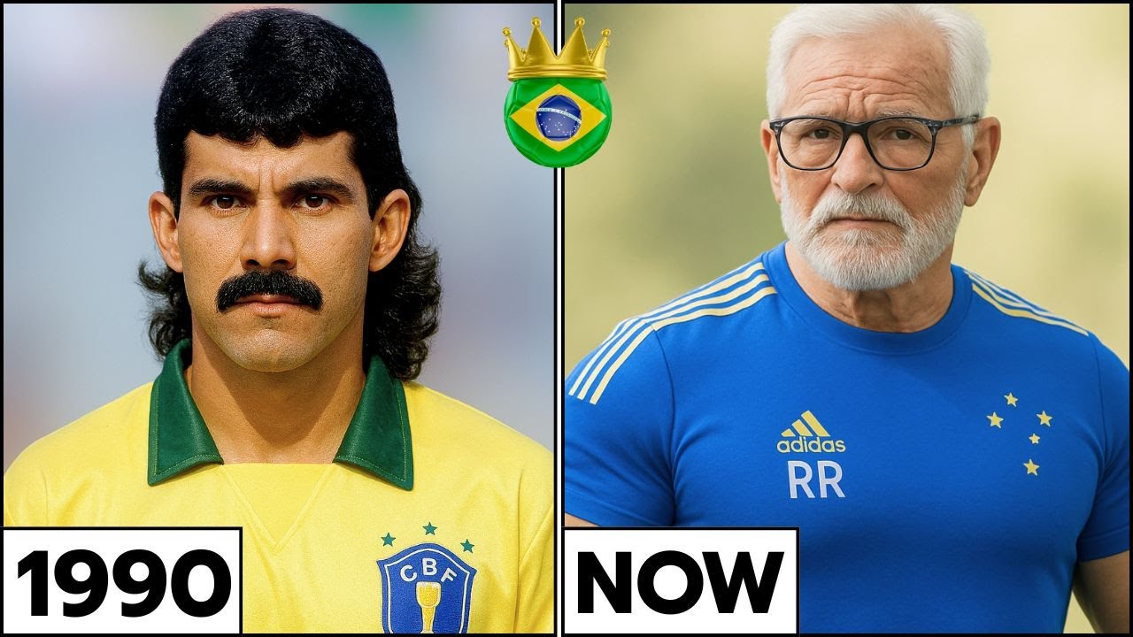 Brazil 🇧🇷 World Cup 1990 Squad – Then and Now