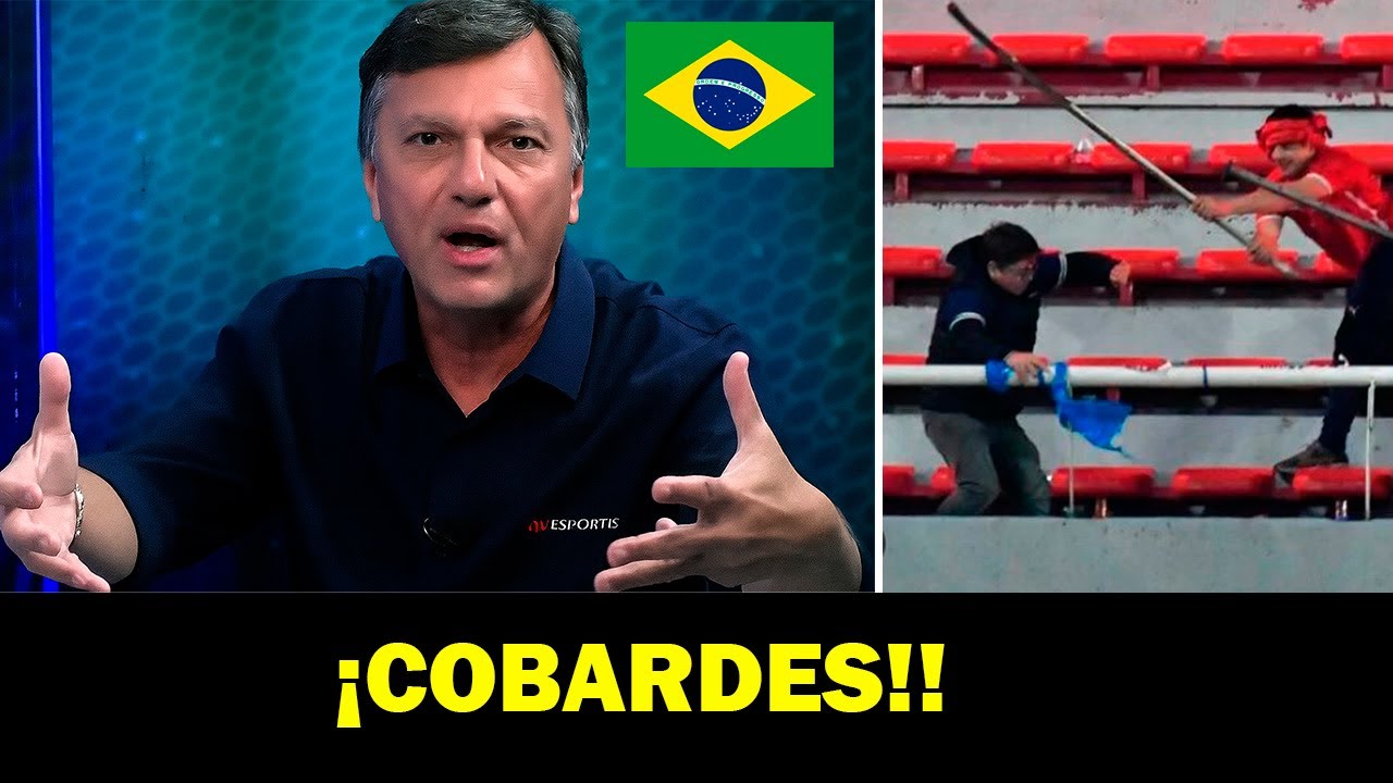 ¡PERIODISTA BRASILEÑO EXPLOTAA CONTRA INDEPENDIENTE Y DEFIENDE A LA U DE CHILE!!