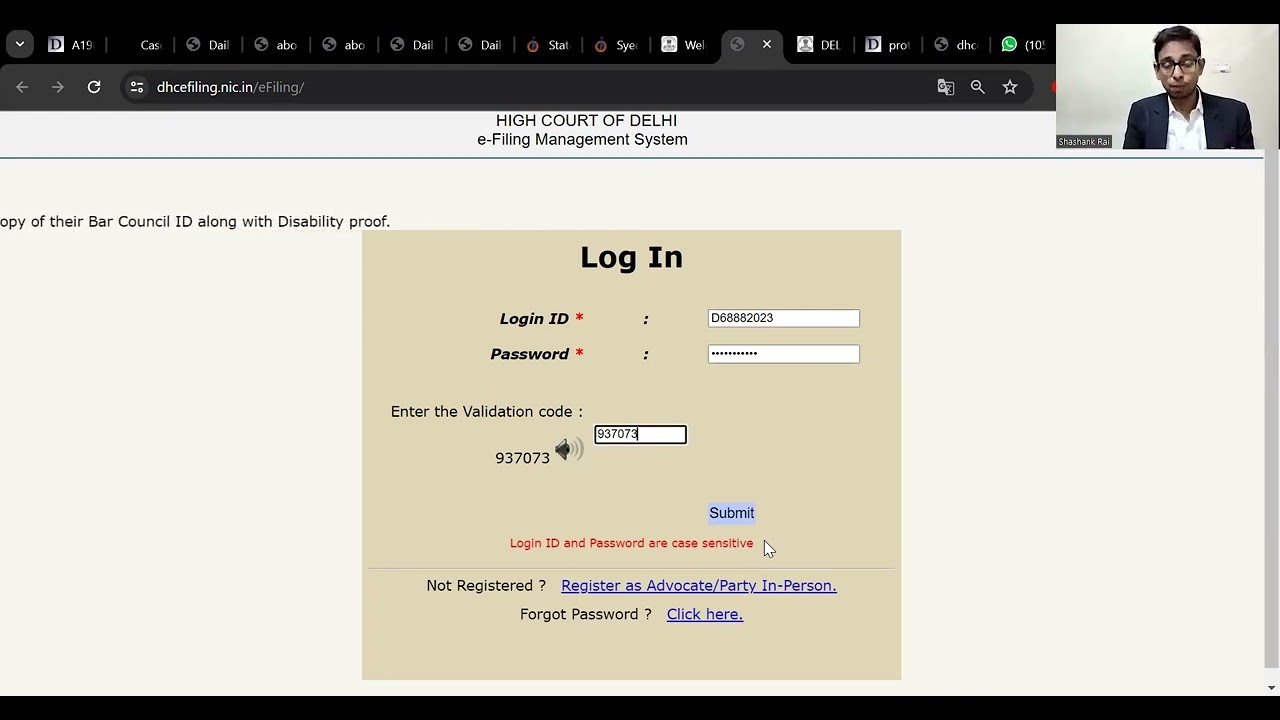 How to file Process Fee online in High Court ? #efiling #efilingportal