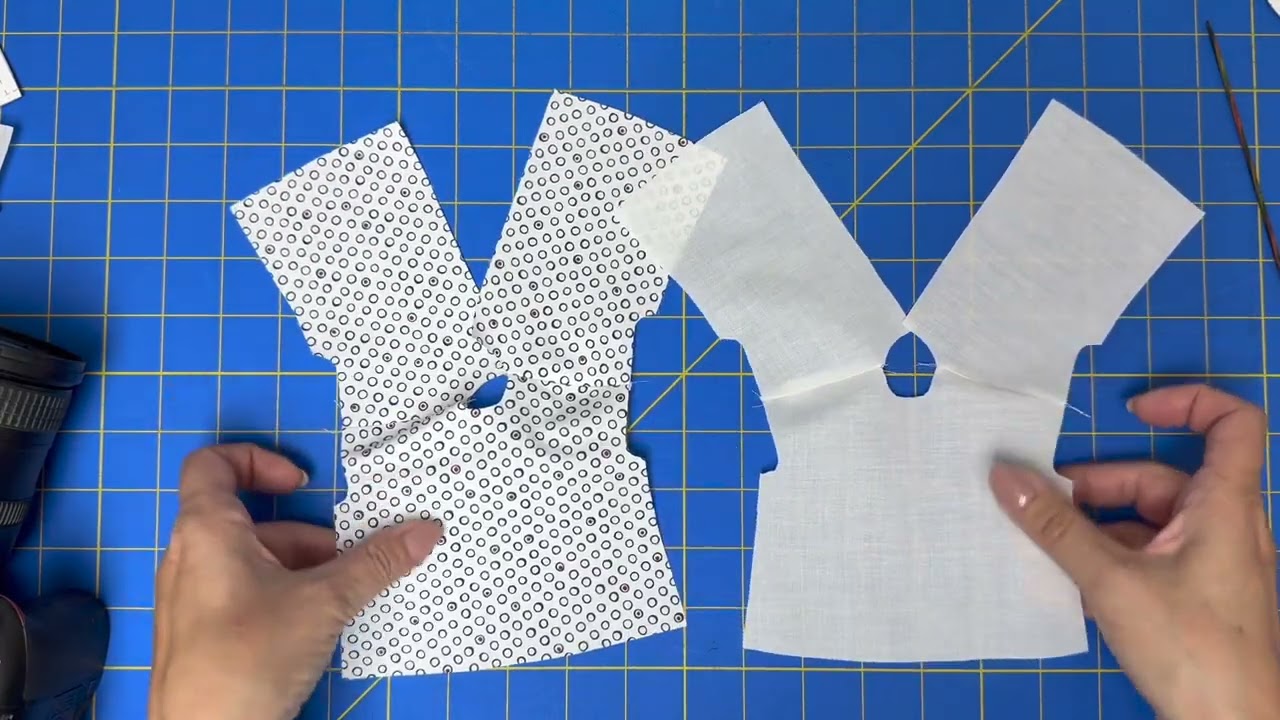 Step-by-step guide to sewing a fully lined top for dolls