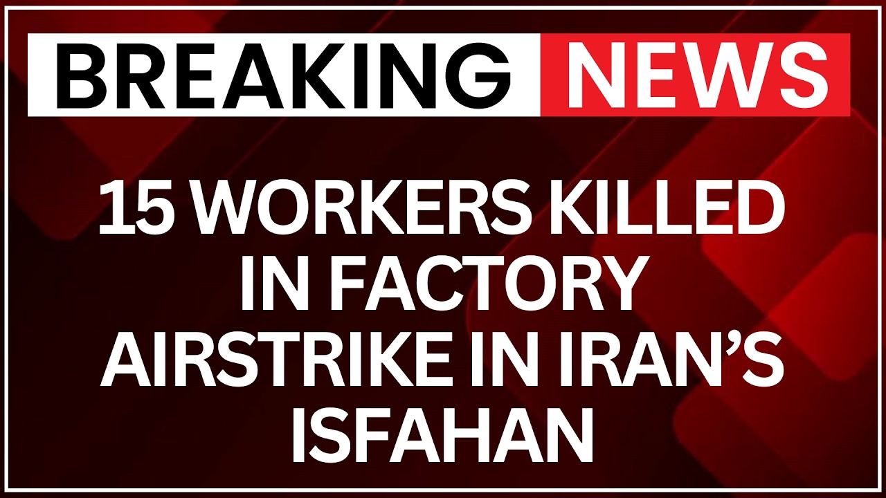 Iran Factory Strike: 15 Dead in Isfahan Blast as Israel Denies Involvement | NewsX