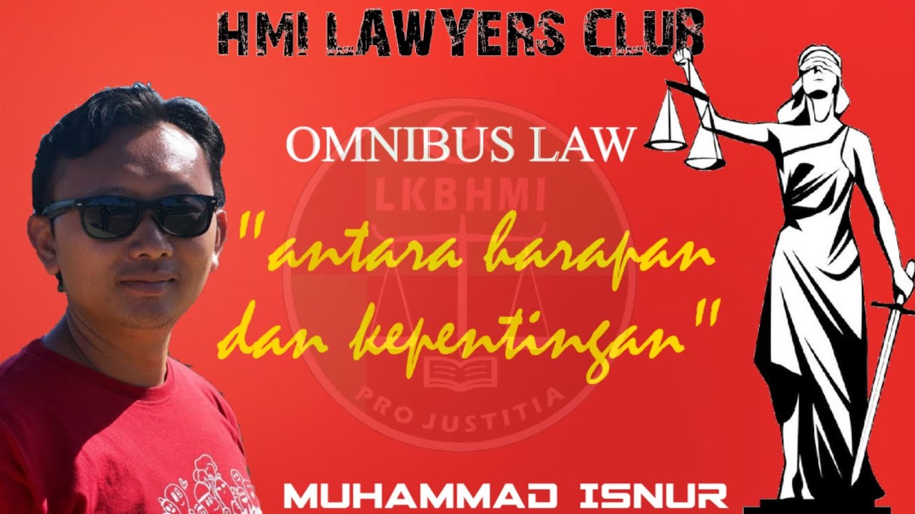 ketua umum YLBHI muhammad Isnur | HMI Lawyers club