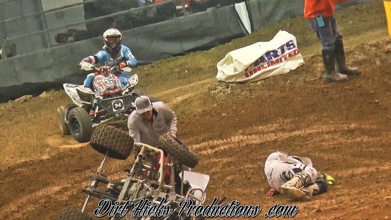 ADULT QUAD CLASSES - GREENVILLE INDOOR MX - ATV RACING