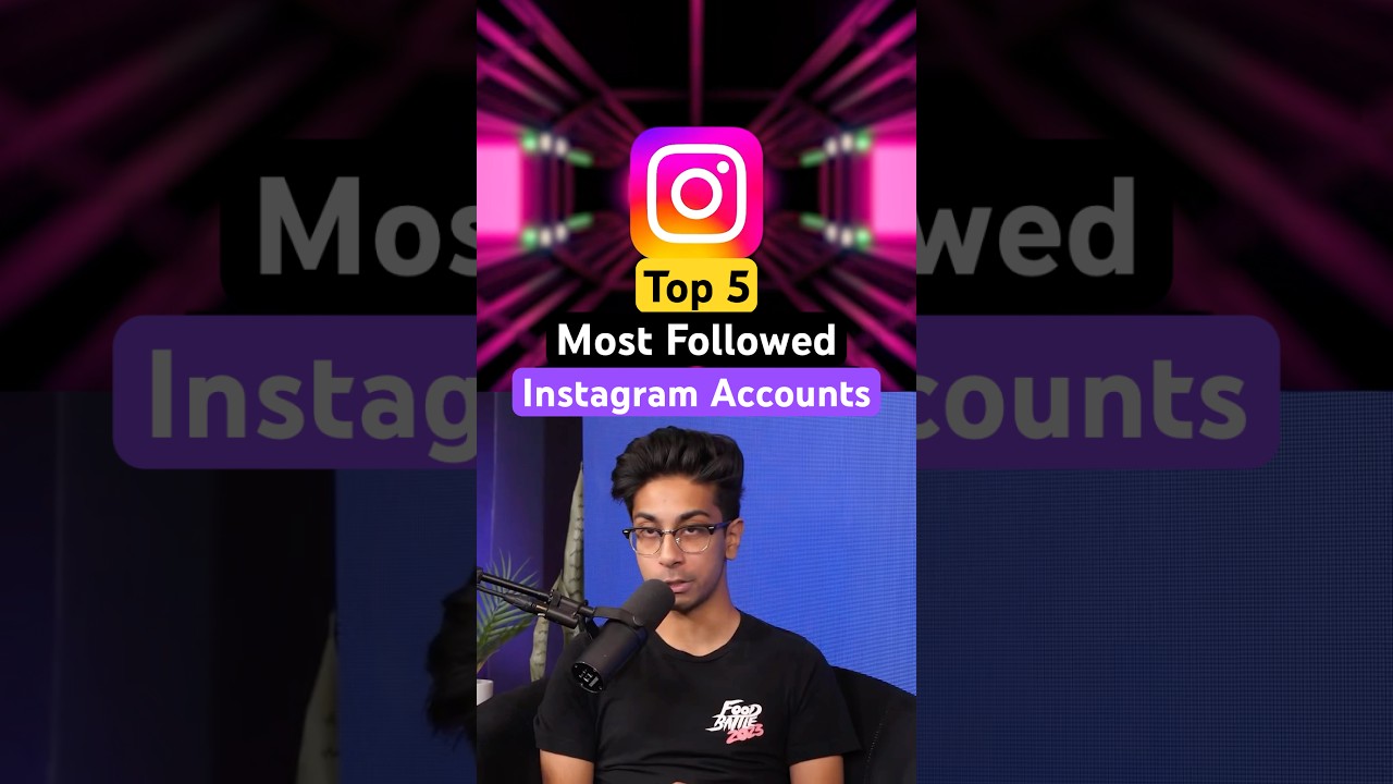 Top 5 Most Followed Instagram Accounts 📷