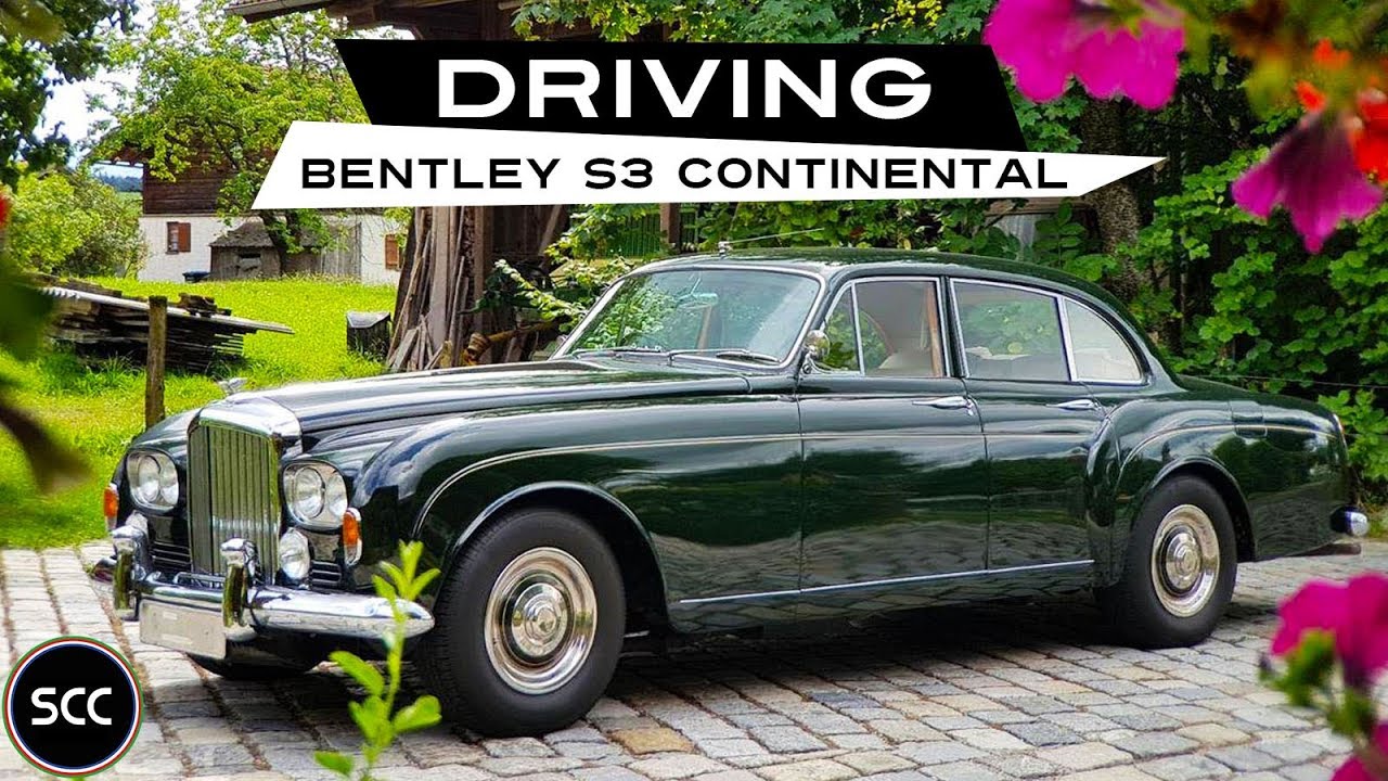 BENTLEY S3 CONTINENTAL FLYING SPUR 1964 - Modest test drive - V8 Engine sound | SCC TV