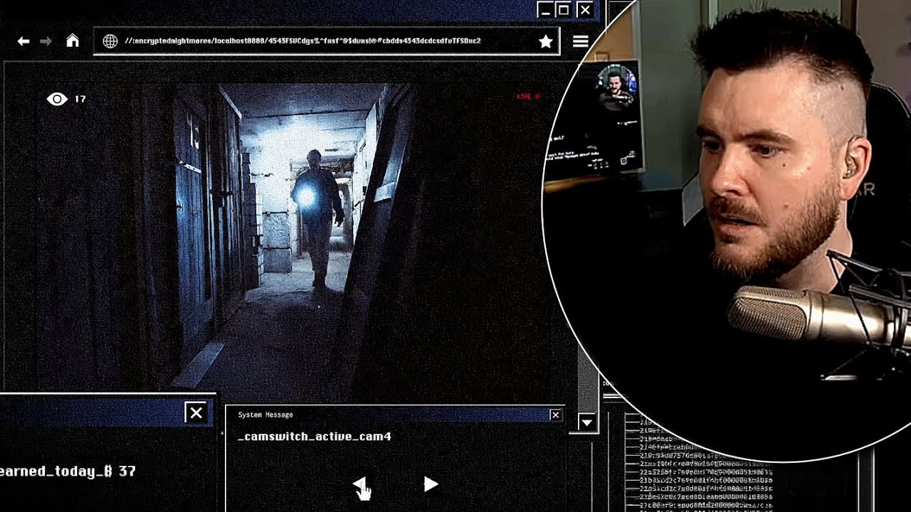 Watching A LIVE ACTION Killer On Surveillance Cameras  |  encrypted_nightmares