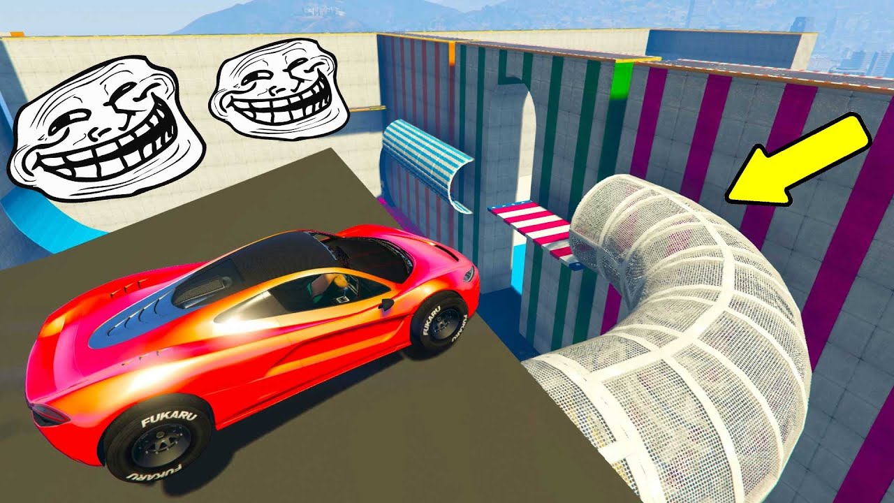GTA 5 ONLINE 🐷 TROLLBOX LA VIA SEGRETA INVISIBILE !!! 🐷 DAJE !!